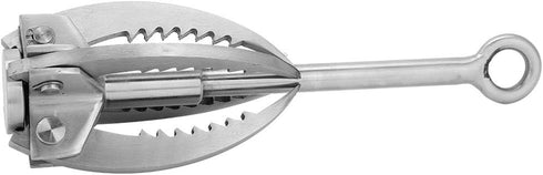 Folding Claw Hook, Multifunctional Stainless Steel Grappling Hook for Outdoor Camping, Hiking, Rock Climbing