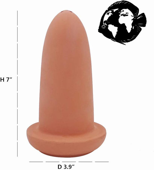 Ceramic Spawning Breed Cone, 7 Inches for Discus Fish and Angelfish Breeding