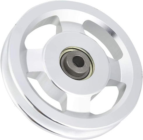 Fitness Pulley Wheel, Aluminium Alloy Home Gym Exercise Strength Training Equipment