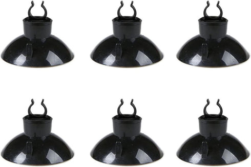 JIH Aquarium 25 Feet 3/16 Inch ID Flexible Airline Tubing with Check Valves, Suction Cups, and Air Stone