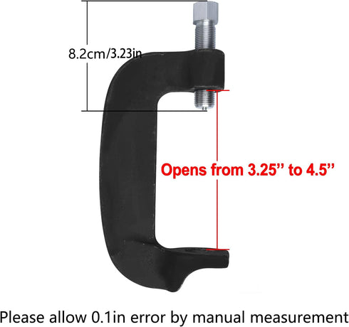 Prop Puller for Ski Wakeboard Surf Propellers, C Clamp Puller for 3/4'' to 1-1/8'' Shaft