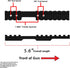 Savage Rascal Rifle Picatinny Rail Mount with Ejection Port Cut-Out