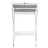 Sizcdiomk Portable Dog Bathtub with Stand, Foldable Pet Washing Station, Collapsible Elevated Pet Bath Tub