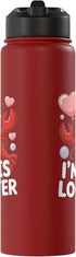 Cute Lobster Soulmate Matching Couples Art I'm His Lobster Soulmate Funny Couples Romantic Valentines Stainless Steel