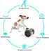 GDYOUCHAI Dog Treat Leaking Toy Pet Puzzle Interactive Tumbler Toy Puppy Cat Slow Food Feeder Dispenser Dog Training