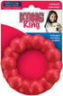 KONG Ring and Goodie Ribbon - Durable Rubber Chew Toy and Treat Dispensing Toy for Large Dogs