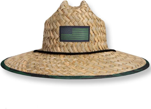 Printed Pattern Straw Sun Hat