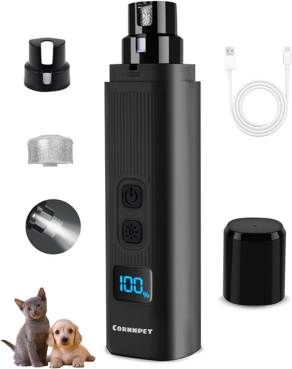 Dog Nail Grinder - 2 Speed Super Quiet and Low Vibration Electric