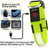 YFbrite Ultra Light Adjustable LED Dog Collar, Rechargeable Glowing in The Dark for Small, Medium, Large Dogs (Green,