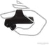 EzyDog Command Clicker, Ergonomic Dog Training Tool with Wrist Strap for Positive Reinforcement (Black)