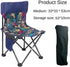Bloepum Creamy White Small Outdoor Folding Chair, Camping Picnic Chair, Ultra-Light Portable Artist Sketching Chair