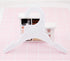 NACOCO 10pcs Pink Plastic Dog Puppy Pet Clothes Hanger, Set of 10, Size White, Small