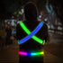 LED Reflective Running Gear, High Visibility Reflective Belt Sash with USB Rechargeable Safety Light for Night Running