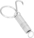 20PCS Metal Finger Spring Hook, Cage Door Spring Latch Hook for Animal Cages, Fixing Rabbit Pet Cage Door, Farming