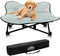 Portable Elevated Bed, Folding Pet Cot for Indoor, Outdoor, Traveling, Camping, Raised Travel Lounger for Dogs, Cats,