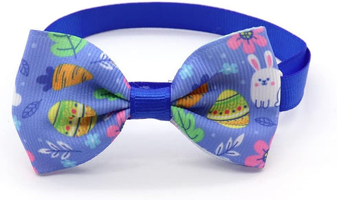 Easter Dog Necktie Pet Bow Ties Collar Pet Bow Easter Puppy Neck Tie Bowtie JPE06 (I)