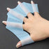 Silicone Swim Gear Fins - Hand Webbed Flippers & Training Gloves for Water Sports, Swimming, Aquatic Activities, Water