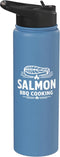 Seafood Salmon BBQ Master Chef Salmon BBQ Cooking Seafood Grill Stainless Steel Insulated Water Bottle