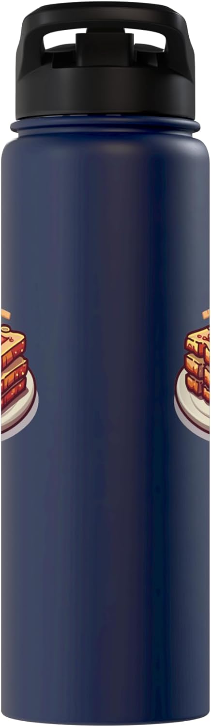 Pork Belly Cut Of Pork Bacon Meat Designs 8 Pork Belly Bit Stainless Steel Insulated Water Bottle