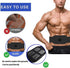 Muscle Toner ABS Training Workout Belt – Body Abdominal Toning Gear, Waist Trimmer for Men Women, Intelligent Portable