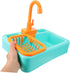 2pcs HANABASS Automatic Bird Bath Tub Toys with Faucet Parakeet Shower Basin for Boy Girl Water Play Design for Bird