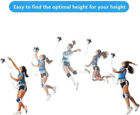 Football Kick Trainer, Adjustable Hands-Free Soccer Training Aid Equipment for Kids and Adults, Fits 3-5 Balls