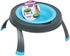 Dexas Popware for Pets Single Elevated Pet Feeder - Small - Gray/Blue