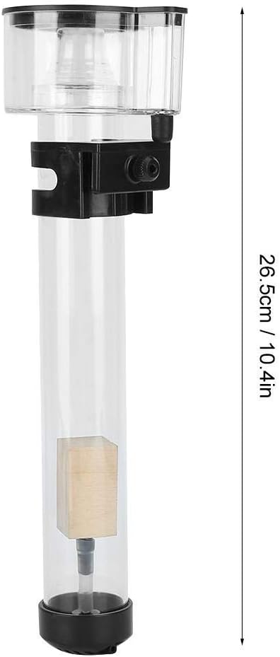 Protein Skimmer Aquarium Filters Acrylic Fish Tank Filter Separator with IQ5 Aquarium Filter Accessory