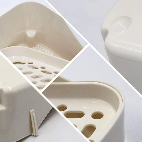 Chinchilla (1) Small Animal Corner Litter Box, Cage Potty Trainer for Hamster, Rabbit, Guinea Pig, Ferret, Gerbil