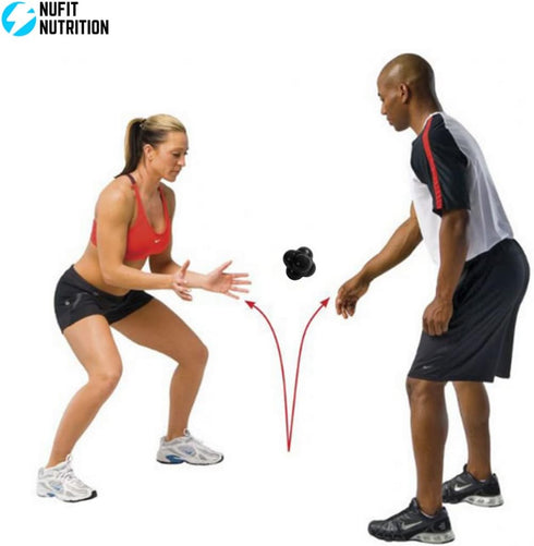 NuFit Sports Reaction Speed and Agility Training Ball, Reflex Trainer Equipment for Baseball, Soccer, and More