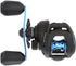 Shakespeare Agility Low Profile Fishing Reel, Left Handle, Multi-Disk Drag System, 90mm Handle
