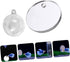 1 Set Acrylic Betta Training Mirror, Double Sided Round Mirror for Fish Aquarium Decoration and Training