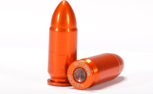 A-ZOOM 9MM 12PK Luger SNAP Cap, Orange