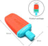 LaRoo Frozen Dog Toys for Summer Cooling, Upgraded Teething Chew Toy (Ice Pop Shape-Red), Prevention of Heat Stroke