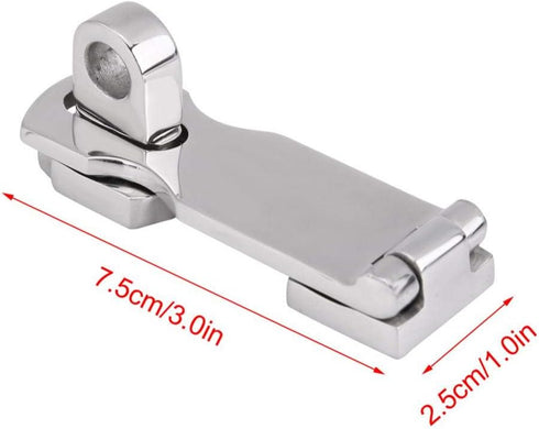 stainless steel boat latch,Stainless Steel Marine Latch,Boat Locking Latch,Boat Latch Hardware,Boat Hatch Latches,Hatch Clamp Fastener,Boat Stainless Steel Locker Latch Clamp Anti Rattle Marine Hatch by Qiilu