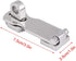 stainless steel boat latch,Stainless Steel Marine Latch,Boat Locking Latch,Boat Latch Hardware,Boat Hatch Latches,Hatch Clamp Fastener,Boat Stainless Steel Locker Latch Clamp Anti Rattle Marine Hatch by Qiilu