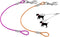 Chew Proof Dog Leash Extension - Add to Any Leash, Collar & Harness for Large and Medium Dogs Walking, Running, Training