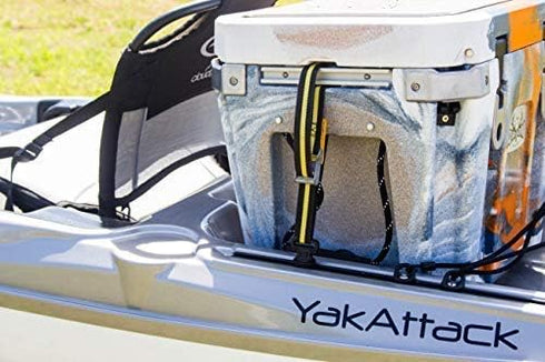 YakAttack Track Mount Vertical Tie Down, Multiple Colors, Kayak Fishing Accessories
