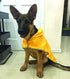 RC Pet Products Large Packable Dog Rain Poncho, Sunshine