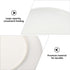 Ceramic Cat Bowls, Shallow Dog Bowls, Whisker Stress Cat Dishes, Stainless Steel White Puppy Food Ceramics