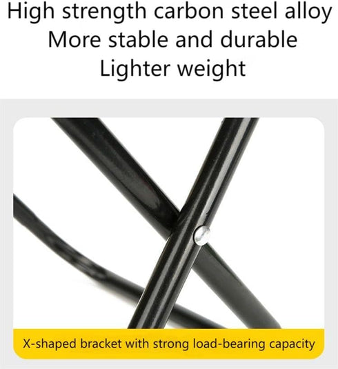 BSELUTNGY Outdoor Folding Stool Lightweight Foldable Chairs for Outside Waterproof Camping Stool Portable Seating