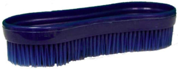 Intrepid International Magic Horse Brush for Grooming Kit, Durable Plastic Bristles, Blue