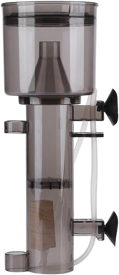 Fdit Aquarium Protein Skimmer Hanging On Pump for Marine Aquarium Internal Water Filter
