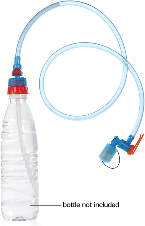 Lixada Water Bottle Drink Tube Hose | Hydration Bladder Reservoir Pack Replacement Hose Kit