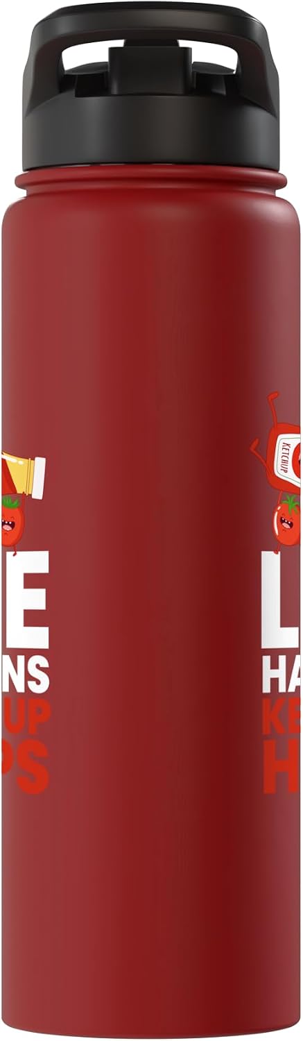 Ketchup French Fries Tomato Ketchup Grill Bbq Life Happens Ketchup Helps I Sauce BBQ Ketchup Lovers Stainless Steel