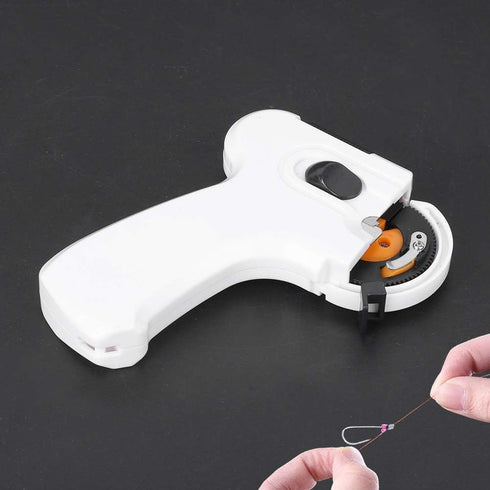 Keenso Fishing Knot Tying Tool, Automatic Electric Hook Tier Machine for Fast Hook Lines Tying