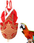 6.69X2.75In ERINGOGO Parrot Diaper Lightweight Bird Pant with Bowknot for Cockatiel Parakeet Pigeon Pet Flying Suit
