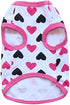 DroolingDog Cat Shirts Pet Small Girl Dog Clothes Chihuahua Puppy Clothing, Small