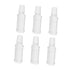 6pcs Portable Mouthwash Bottle Compact Travel Plastic Containers for Mouthwash Durable Pet