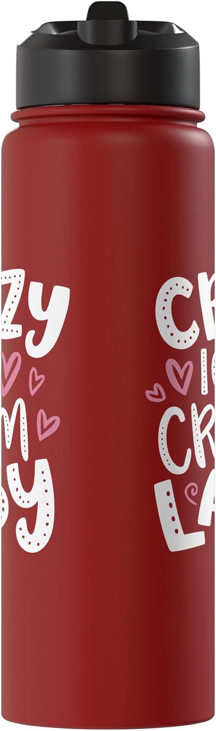 Ice Cream Dairy Yogurt Frozen Dessert Gelato Milk Crazy Ice Cream Lady Sorbet Yogurt Stainless Steel Insulated Water